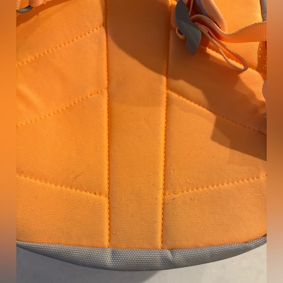 The North Face Sprout Toddler Backpack. Orange and Gray - Picture 3 of 10